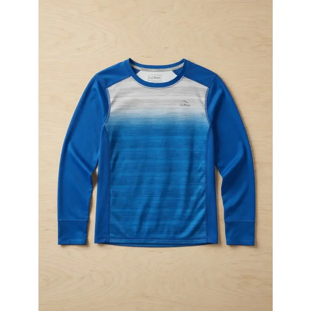 L.L.Bean Boys Long-Sleeve Performance Shirt – Size M (10-12)